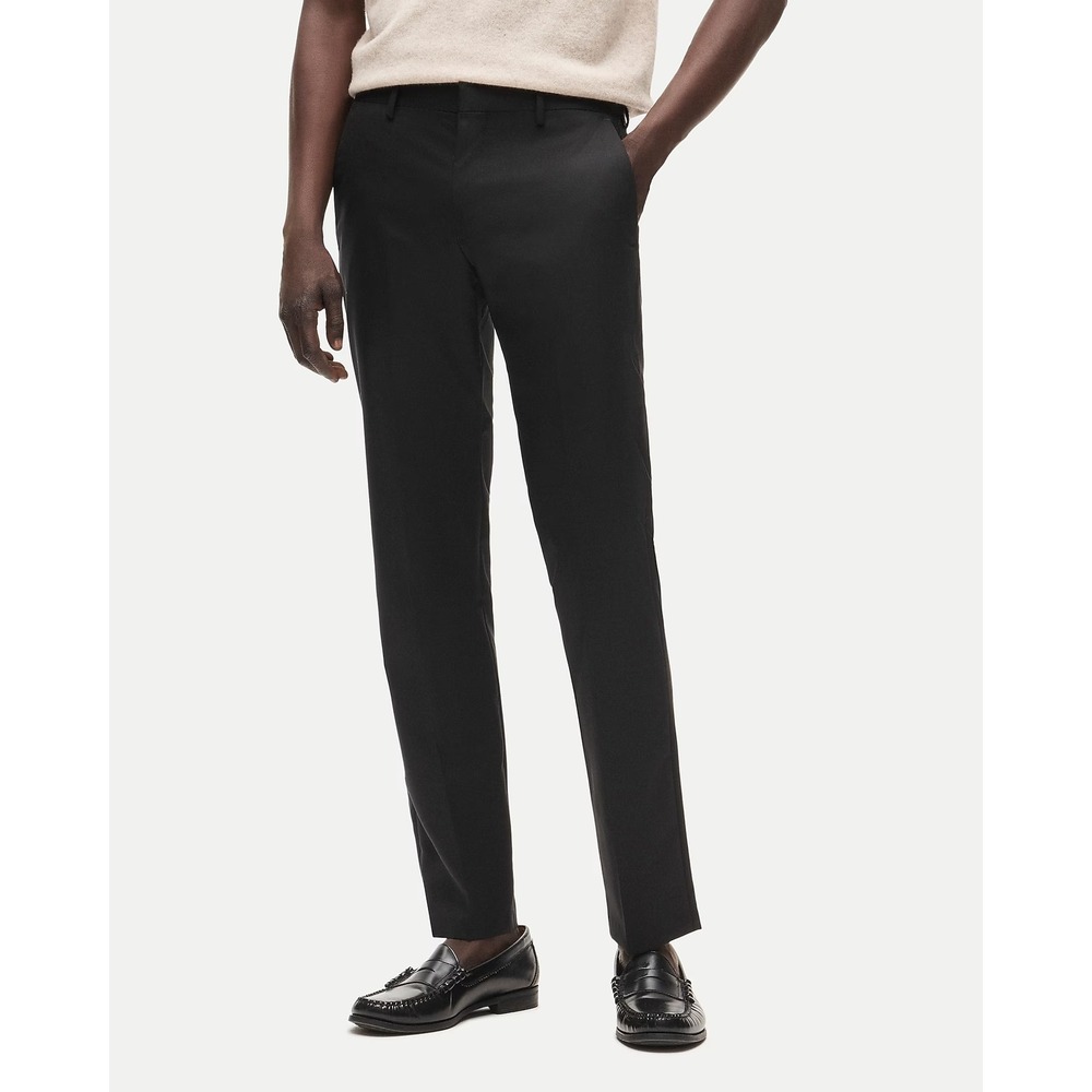 J.Crew NEW $250 Men's Ludlow Slim Stretch Black Italian Wool Trousers 28x32